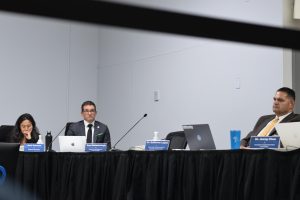 Deputy Superintendent Trent Bahadursingh's seat remains empty at today's board meeting. According to an email from school board president Shounak Dharap, the separation was mutually agreed upon by Bahadursingh and the board. "The agreement the Board reached with Mr. Bahadursingh reflects salary terms already established in that contract,” Dharap said in an email. “In return, both parties agreed to a mutual release of claims, which protects the district from future litigation."